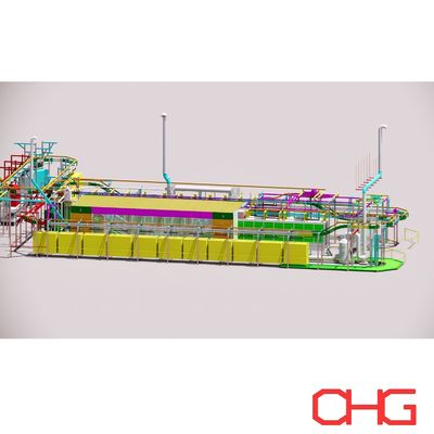 良い値段 Automatic Electrophoresis/Electrophoretic Coating Pretreatment Line オンライン
