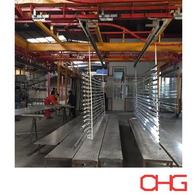 良い値段 アルミニウムプロファイルの各種サイズに対応した粉体塗装生産ライン、カスタムコーティング、ハードウェアスプレー装置 オンライン