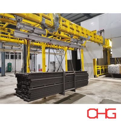 構造部品 自動コーティングマシンを持つ液体塗装生産ライン