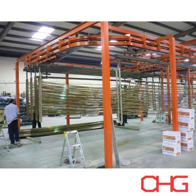 自動粉末塗装生産ライン 電気静止噴霧銃 仕様可能な技術データ