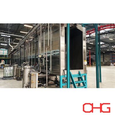 産業用粉末塗装ライン 噴霧クリーナー 粘着性と保護性が向上