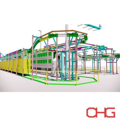 電気泳動/電気泳動KTL/EPDコーティングカテゴリーの前処理ライン コーティング生産ライン