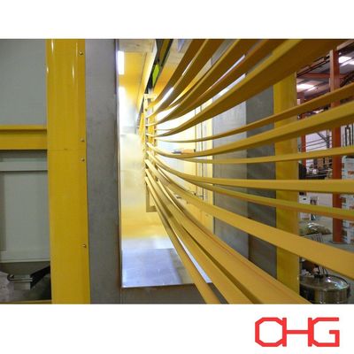 自動粉末塗装ライン 静電噴射銃とリピロッカター