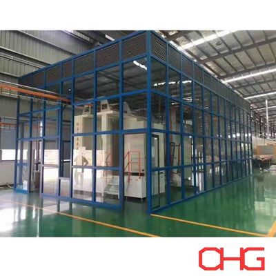 PVC/ステンレス/炭素鋼粉末塗装機 クリーンルームのスプレーブース