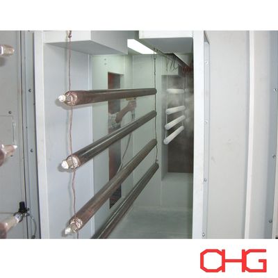 良い値段 手動電磁粉末塗装ブース カスタマイズされた粉末噴霧ブース オンライン