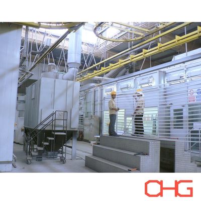 PLC制御 アルミプロファイルのための自動粉末コーティング生産ライン