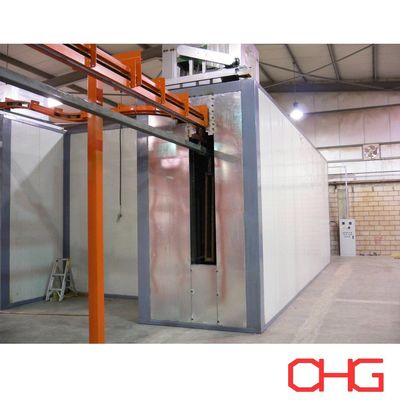 オーダーメイド オーバーヘッドコンベヤーシステム 自動車部品のための自動電気静止粉末コーティングライン
