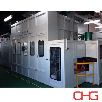 良い値段 Customized Wet Painting Booth with Automatic Spray Painting Coating Machine and Customizable Coating Solution オンライン