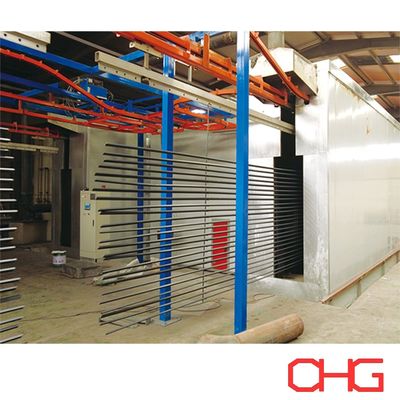 アルミプロファイルのための自動カスタマイズされた粉末塗装ライン 先進技術