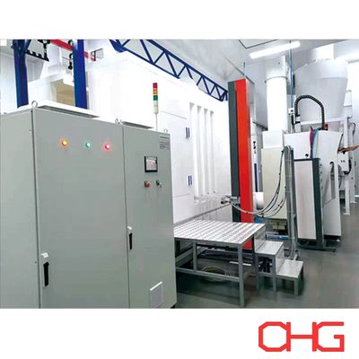 良い値段 オーバーヘッドコンベヤーシステムとPLC制御のカスタマイズ可能自動電気静止粉末コーティングライン オンライン