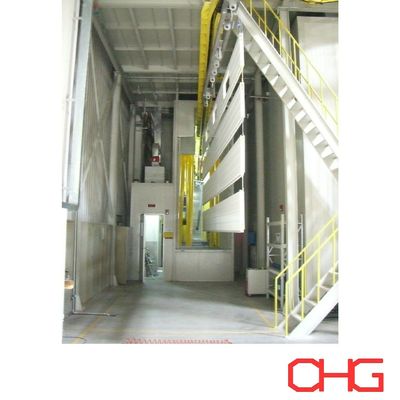 鉄電制御キャビネット 自動方法の粉末塗装装置