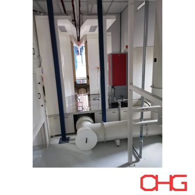 良い値段 アルミニウムプロファイル用カスタムパウダーコーティングライン、オーバーヘッドコンベアシステムと柔軟な手動ロード/アンロード機能を搭載 オンライン