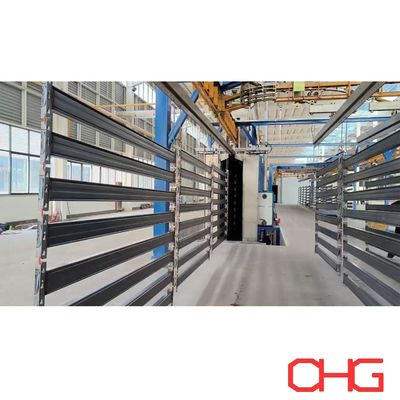 メタル棚のプロフェッショナル粉末コーティング生産ラインのための金属ハードウェアスプレー設備とPPスプレーブース