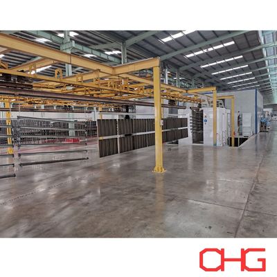 アルミニウムプロファイルのプロフェッショナル電気静止粉末コーティングライン