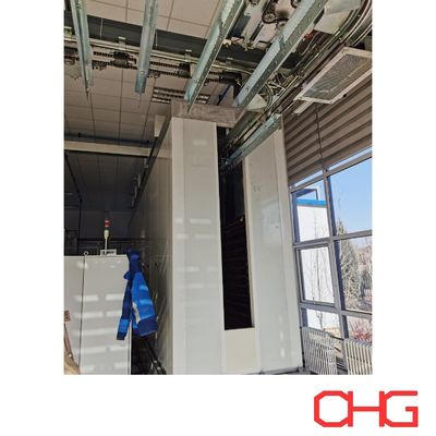 良い値段 自動噴霧技術と安定した上空輸送システムを持つMDFと金属板のためのカスタム粉末塗装ライン オンライン