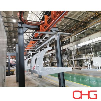 良い値段 重い機械部品ガイド機器の設置のための堅牢でカスタマイズされたパワーとフリーヘッドコンベアシステム オンライン