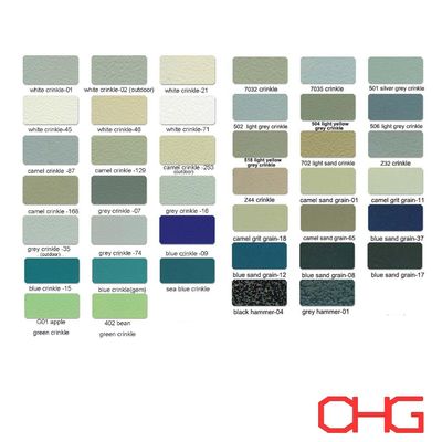 耐久性およびエポキシ粉末塗装 摩擦静的塗装のための粉末 9-12m2/kg 覆盖 180 ordm C 正常温度固化