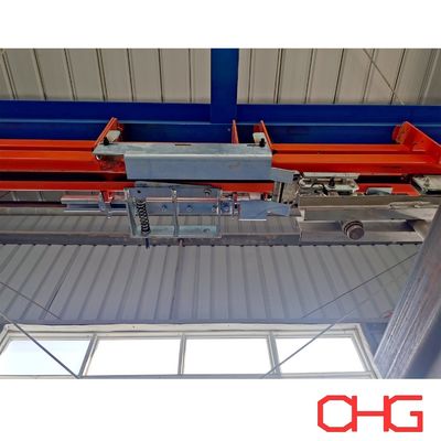 トップパワーとフリーオーバーヘッドコンベヤーシステム 自動コーティング生産ライン